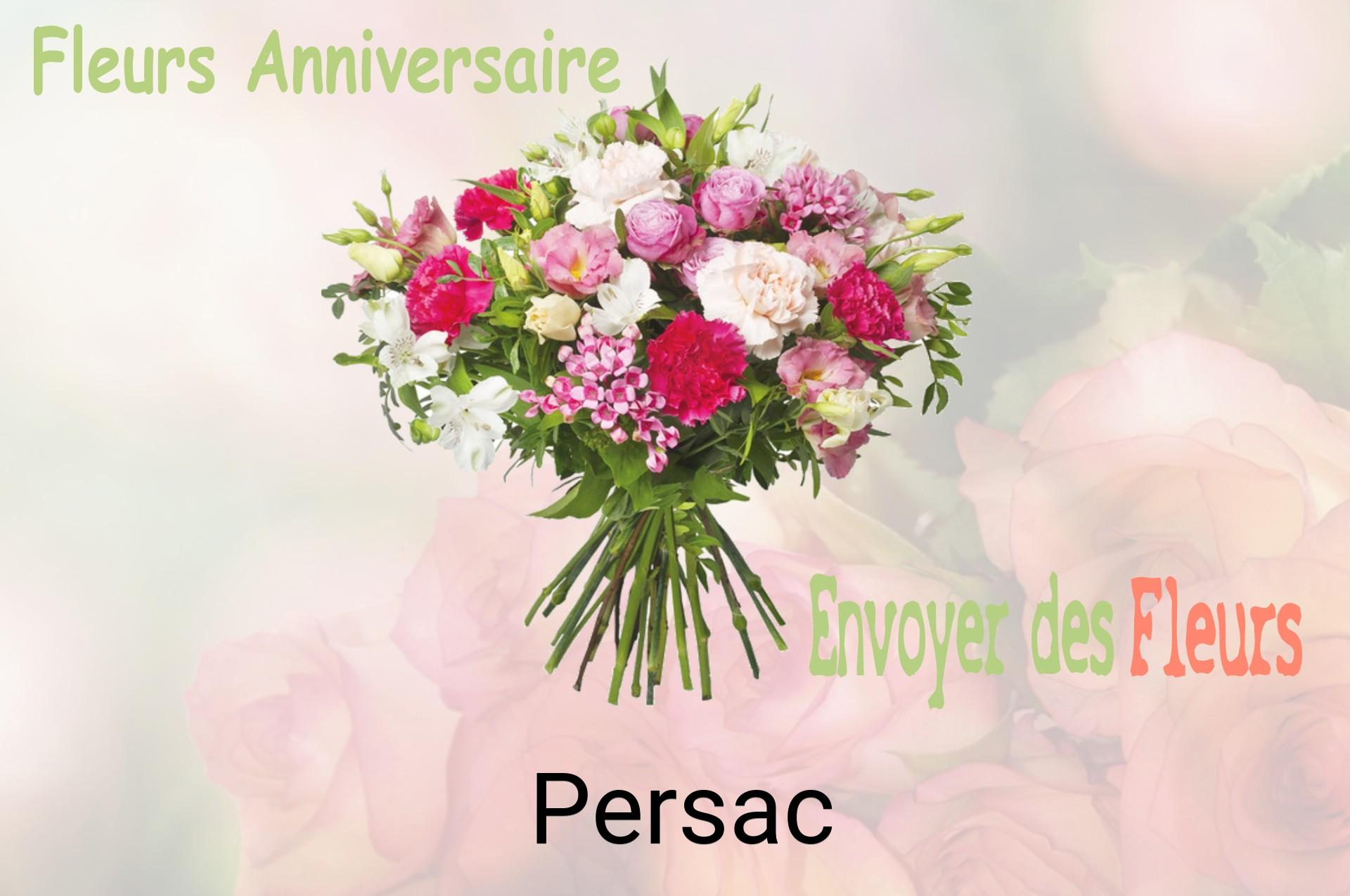 Bouquet de fleurs d’anniversaire livré à Persac